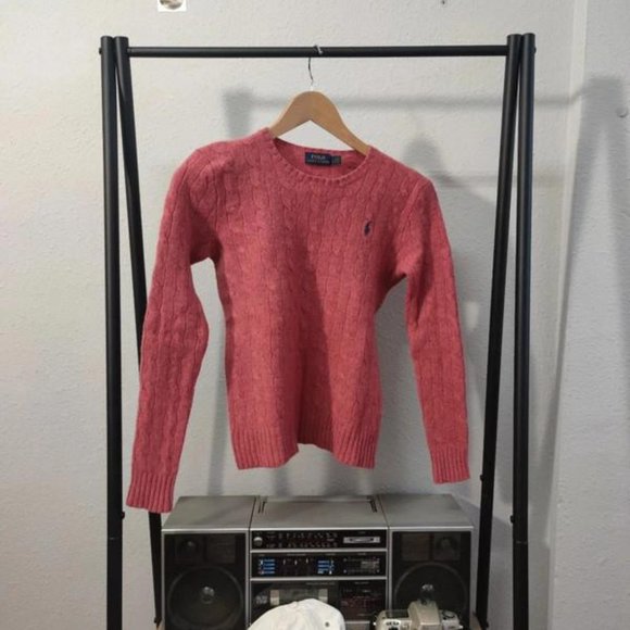 Ralph Lauren Pink Knit Sweater - Picture 4 of 9